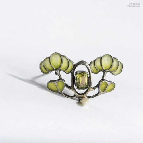 Levinger & Bissinger, Pforzheim, Brooch, c. 1900