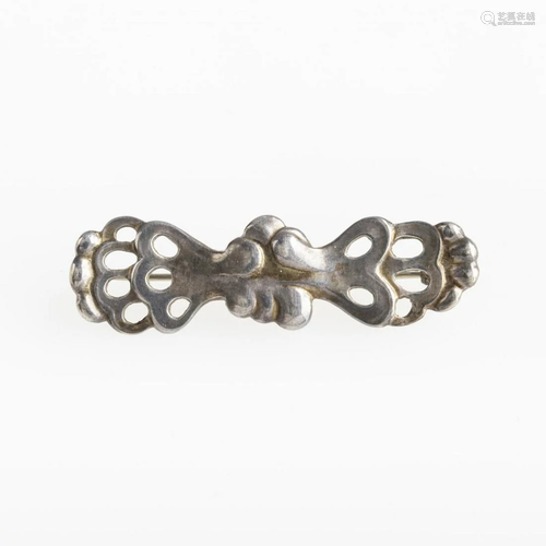 Georg Jensen, Copenhagen, Small brooch, c. 1910