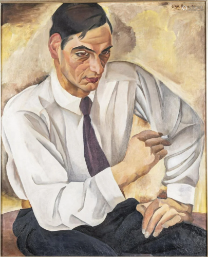 Luise (Lilja) Busse, Portrait of a Man, 1922