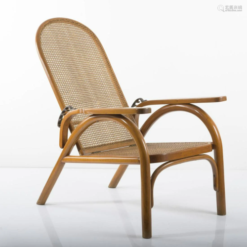 Otto Prutscher, Deck chair 'Morris', 1904
