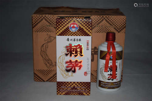2013年贵州赖茅53度酱香型一箱六瓶
