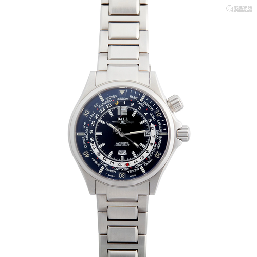 Ball: A gentleman's stainless steel watch