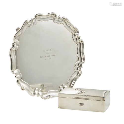 A 1920s salver