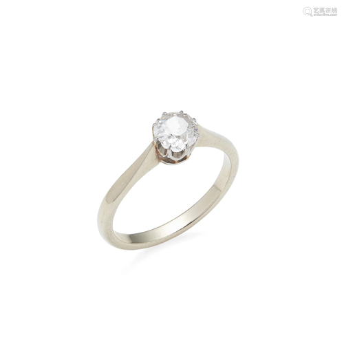 A single stone diamond ring