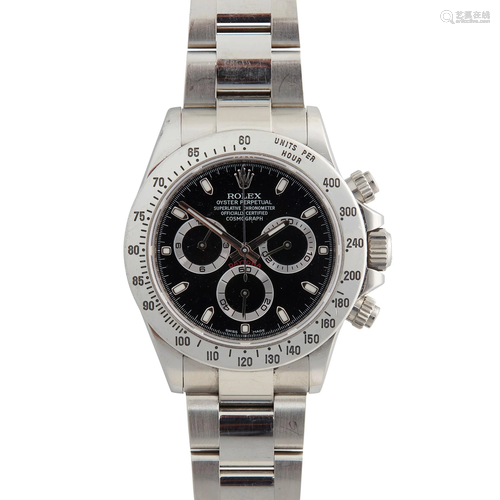 Rolex: A Daytona wrist watch