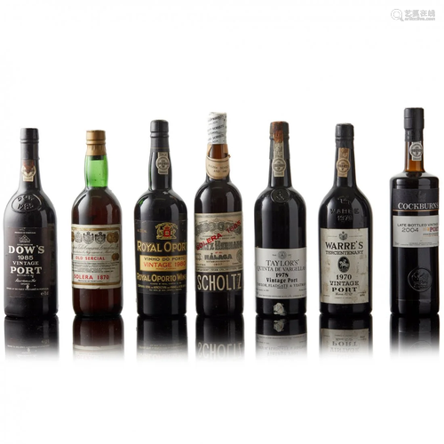 MIXED GROUP OF PORT