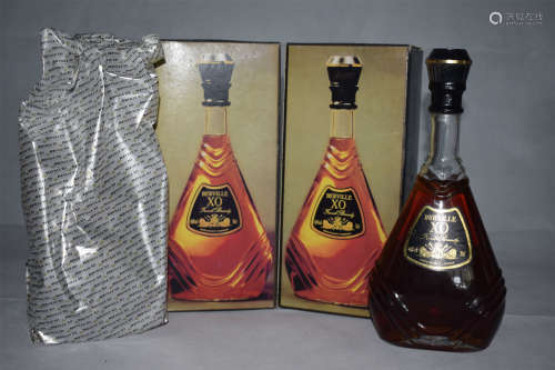 90年代法国双狮xo40度两瓶