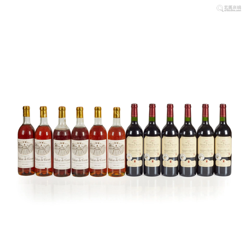 MIXED GROUP OF WINE