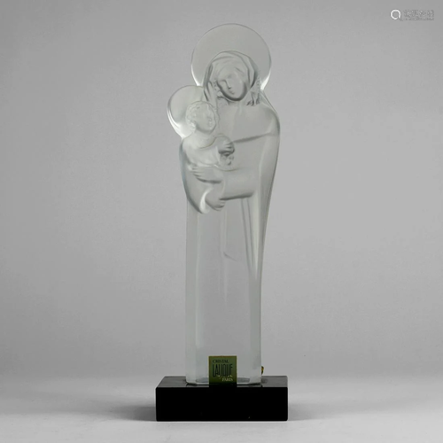 Lalique Madonna & Child (Vierge a L'enfant) Crystal