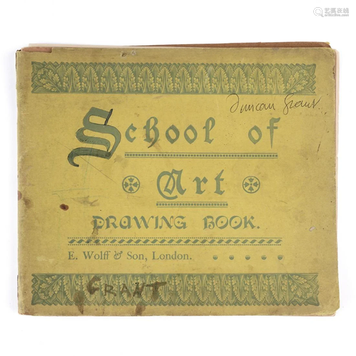 Duncan Grant School of Art Drawing Book