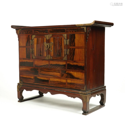 19th c. Korean Wooden Chest of Drawers