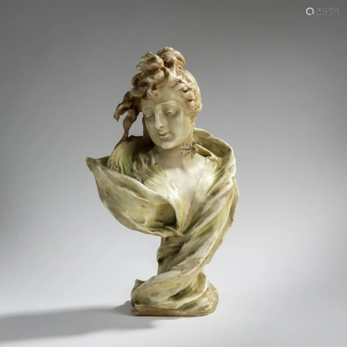 Eduard Stellmacher, Female bust, c. 1899