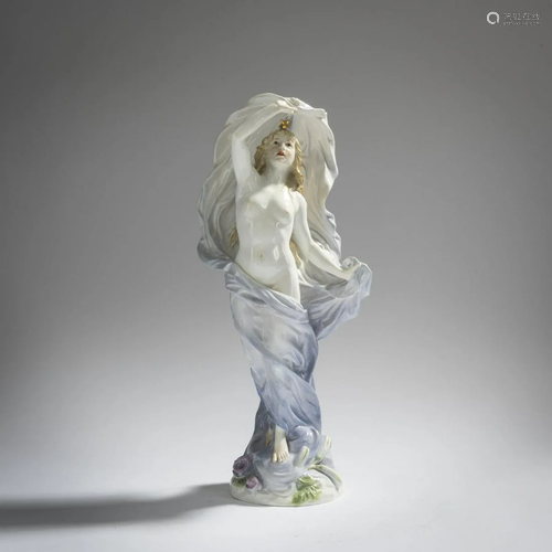 KPM Meissen, 'The Morning', late 19th century