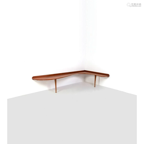 Wharton Esherick (1887-1970) Console or angle desk -