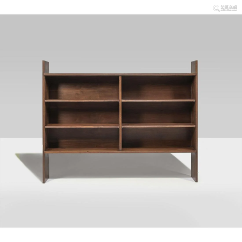 George Nakashima (1905-1990) Bookcase - Unique piece