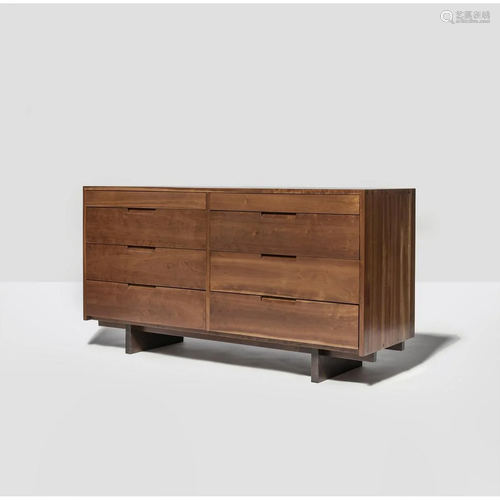 George Nakashima (1905-1990) Double chest of drawers -