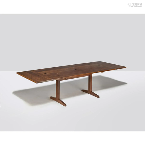 George Nakashima (1905-1990) Trestle - Unique piece