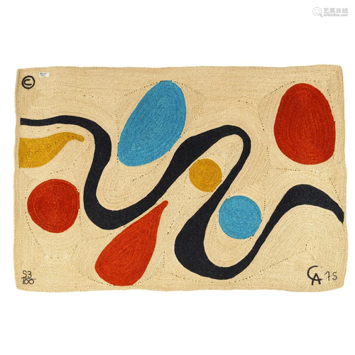 Alexander Calder (1898-1976) Tapestry - N°53/100