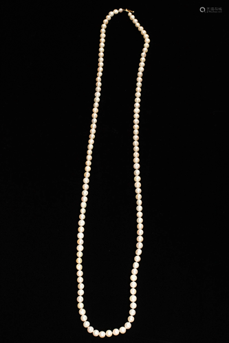 BAROQUE PEARL NECKLACE L 52