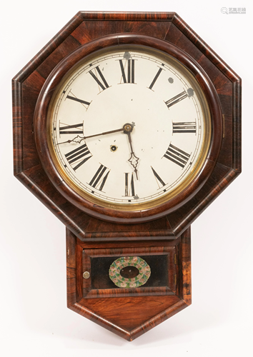 WALL CLOCK, C. 1900, H 25