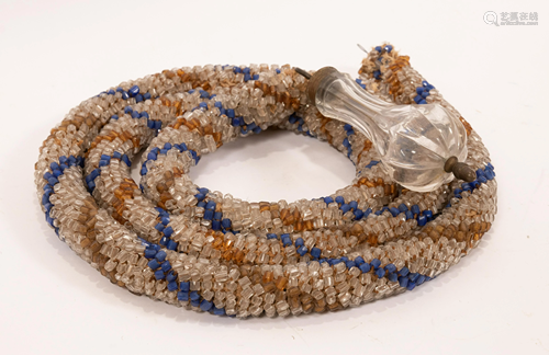 GLASS BEADED ROPE, L 77