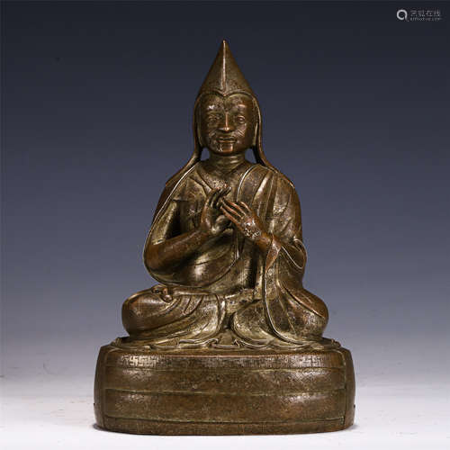 TIBETAN FIGURE OF BUDDHA