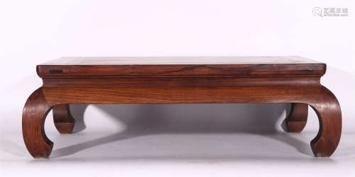 A CHINESE HARDWOOD SMALL TABLE