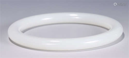 A CHINESE JADE BANGLE