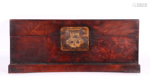 A CHINESE WOOD BOX