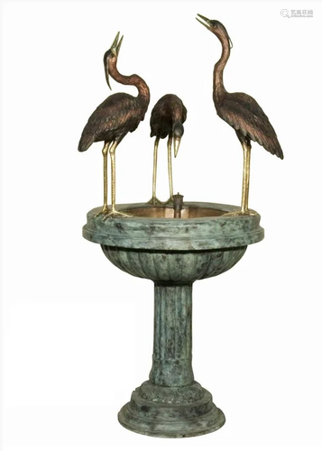 Egret Fountain