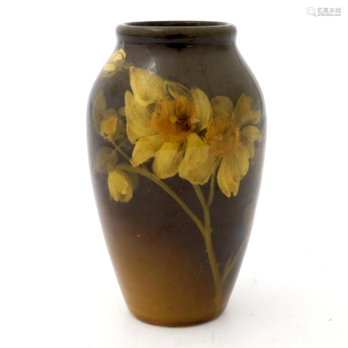 Rookwood Pottery, a slip decorated vase,