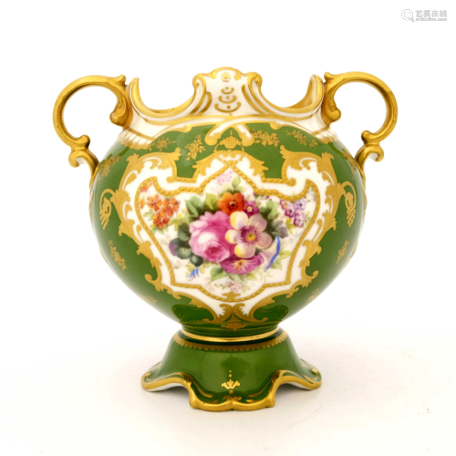 Edwin Wood for Royal Doulton, a floral p