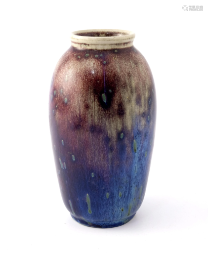 Ruskin Pottery, a High Fired vase, circa