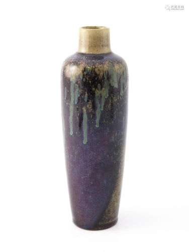 Ruskin Pottery, a High Fired vase, 1906,