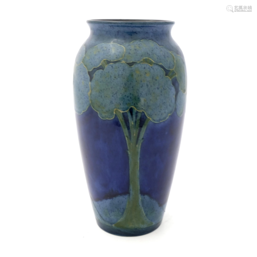William Moorcroft, a Moonlit Blue vase,