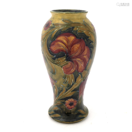 William Moorcroft, a Spanish vase, circa