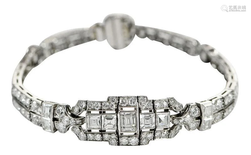 Platinum Diamond Bracelet