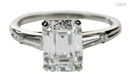 Tiffany & Co. Platinum Diamond Ring