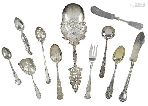 42 Pieces Sterling Flatware