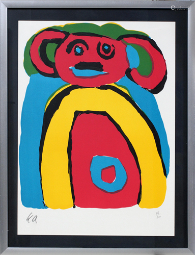 KAREL APPEL (1921-2006), LITHOGRAPH #84/300, 15