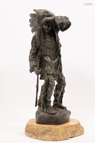 AFTER CARL KAUBA (AUSTRIA, 1865-1922) BRONZE SC…