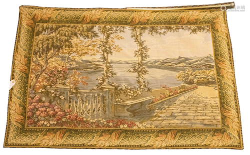 CHINESE WOVEN TAPESTRY, H 3', W 4' 4