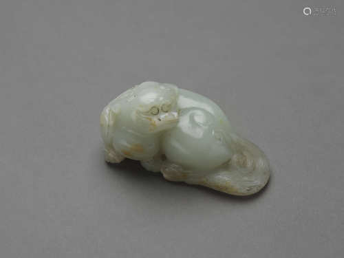 白玉瑞獸 WHITE JADE AUSPICIOUS BEAST