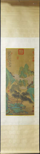 SHITAO LANDSCAPE PATTERN PAINTING