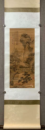 WEN ZHENGMING LANDSCAPE PATTERN PAINTING