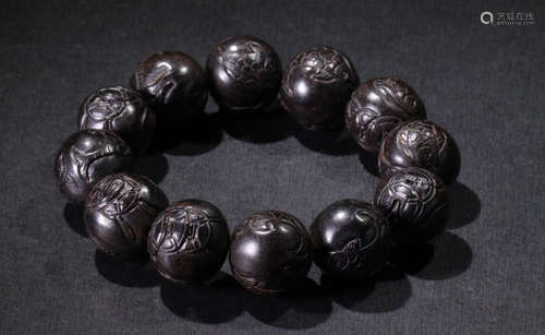 CHENXIANG WOOD STRING BRACELET