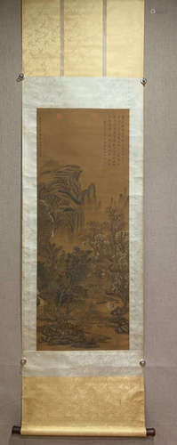 WANGMENG LANDSCAPE PATTERN PAINTING