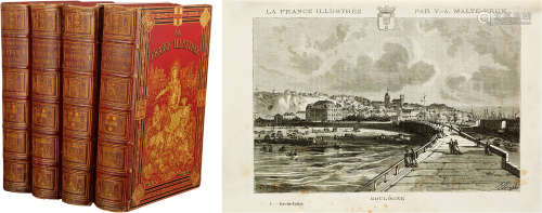 V. A. Malte-Brun La France Illustrée/法国插图