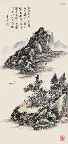 黄宾虹 山水