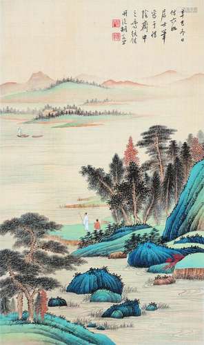 胡若思 山水